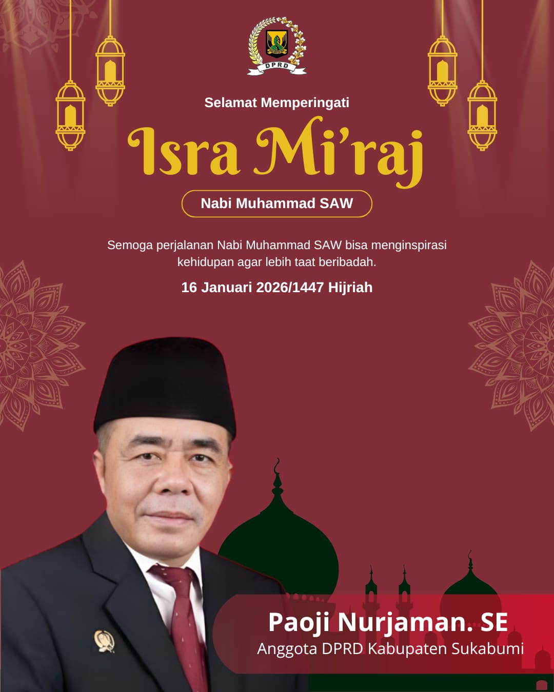 Isra Mi'raj Nabi Muhammad SAW