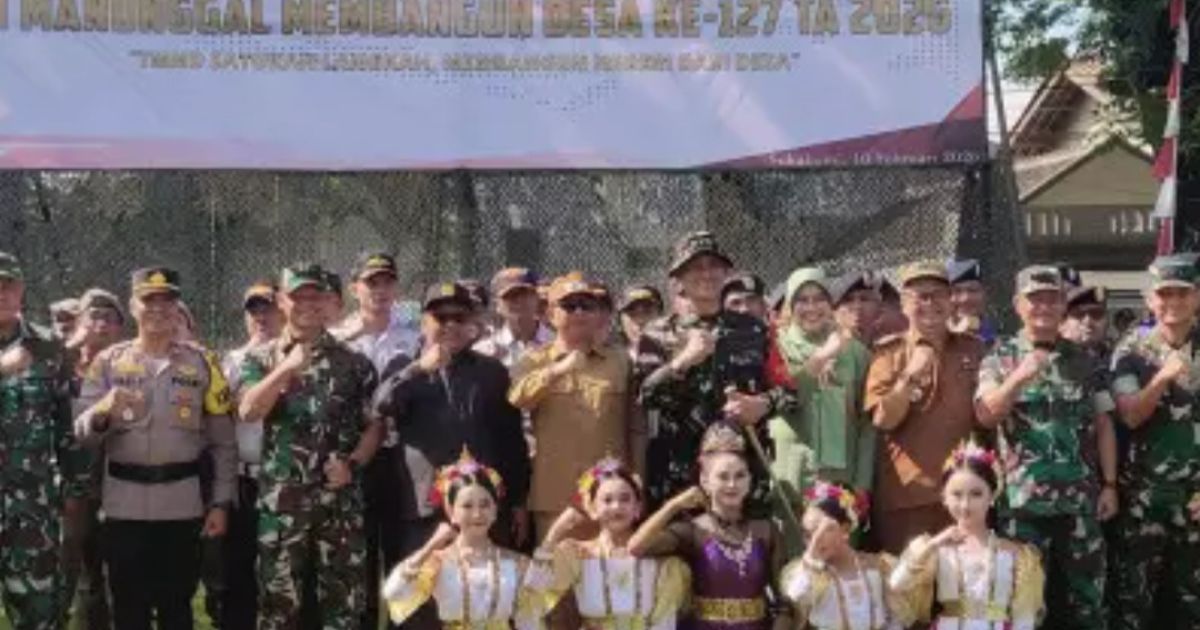 Ketua DPRD Kabupaten Sukabumi Hadiri Pembukaan TMMD ke-127, Tegaskan Dukungan Pembangunan Desa