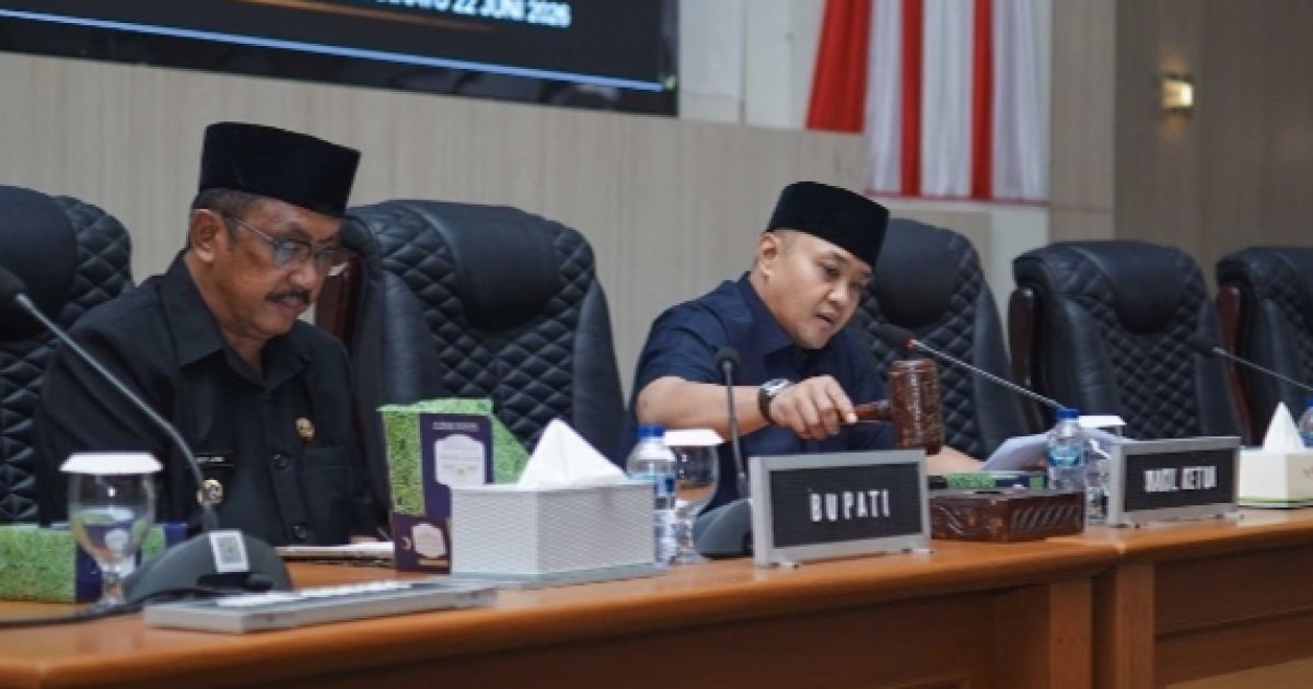 DPRD Kabupaten Sukabumi Gelar Rapat Paripurna ke-6 Tahun 2026, Penyampaian Fraksi-fraksi Atas 3 Raperda